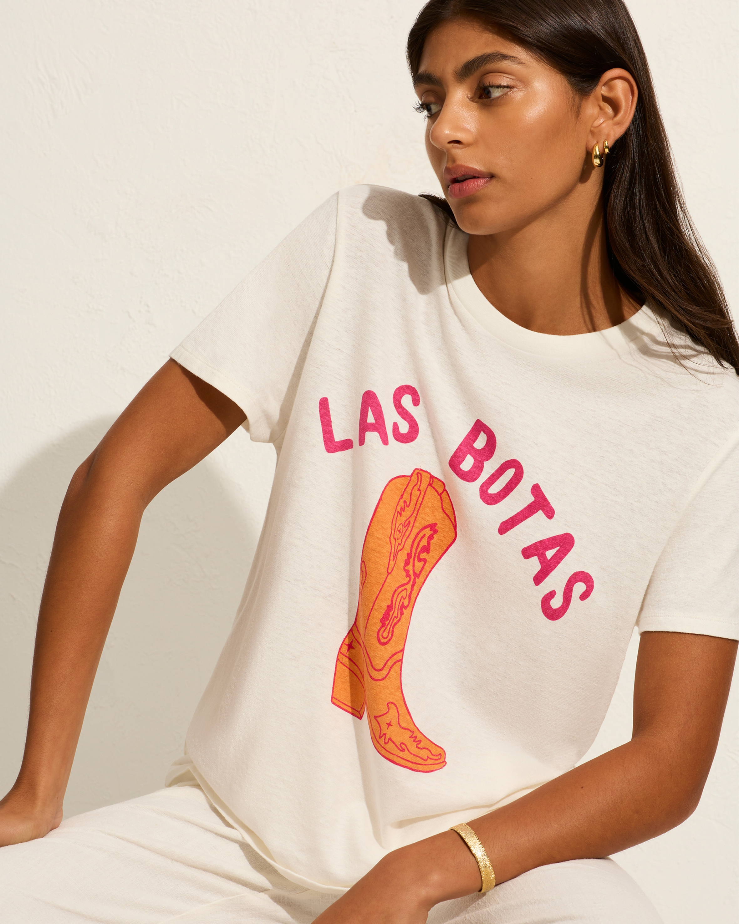 Boots Classic Tee White