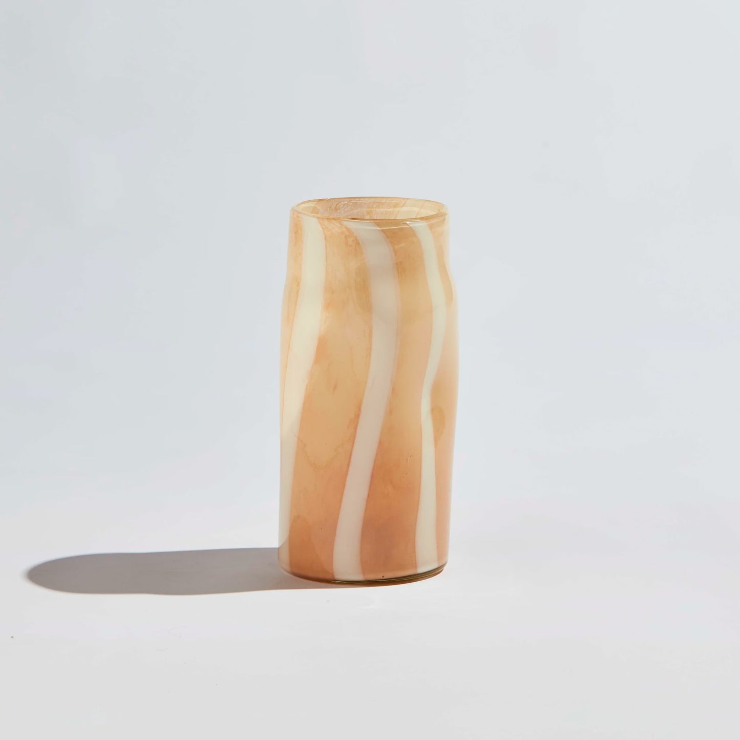 Candy Vase Cylinder Nude White