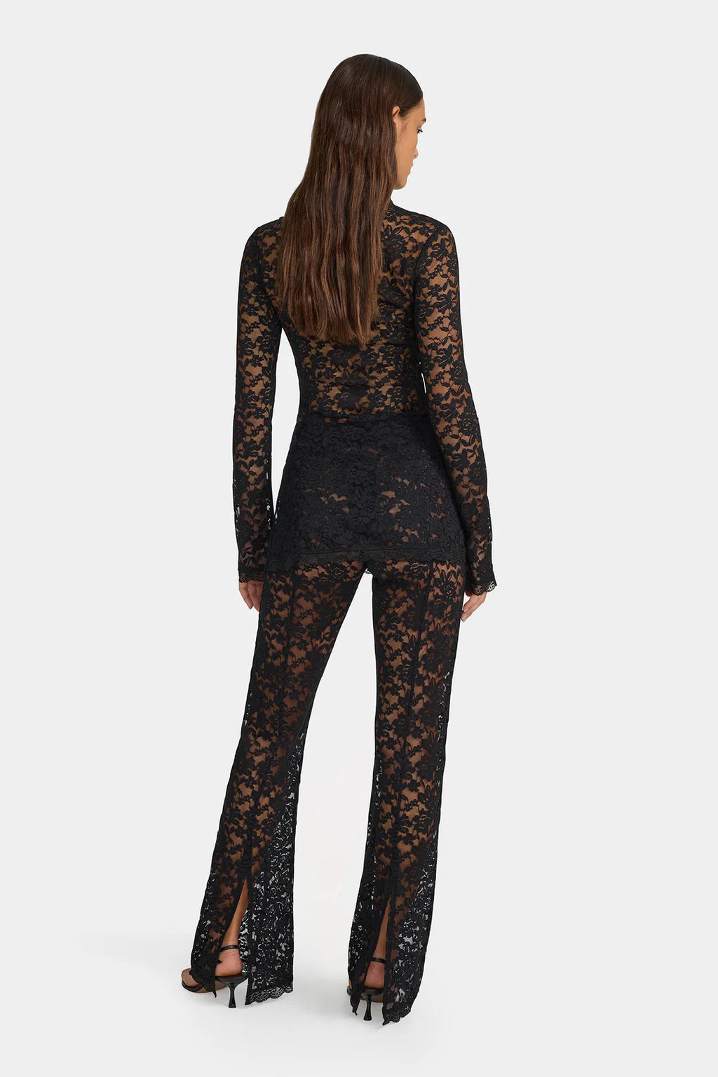 Evangeline Black Lace Pant