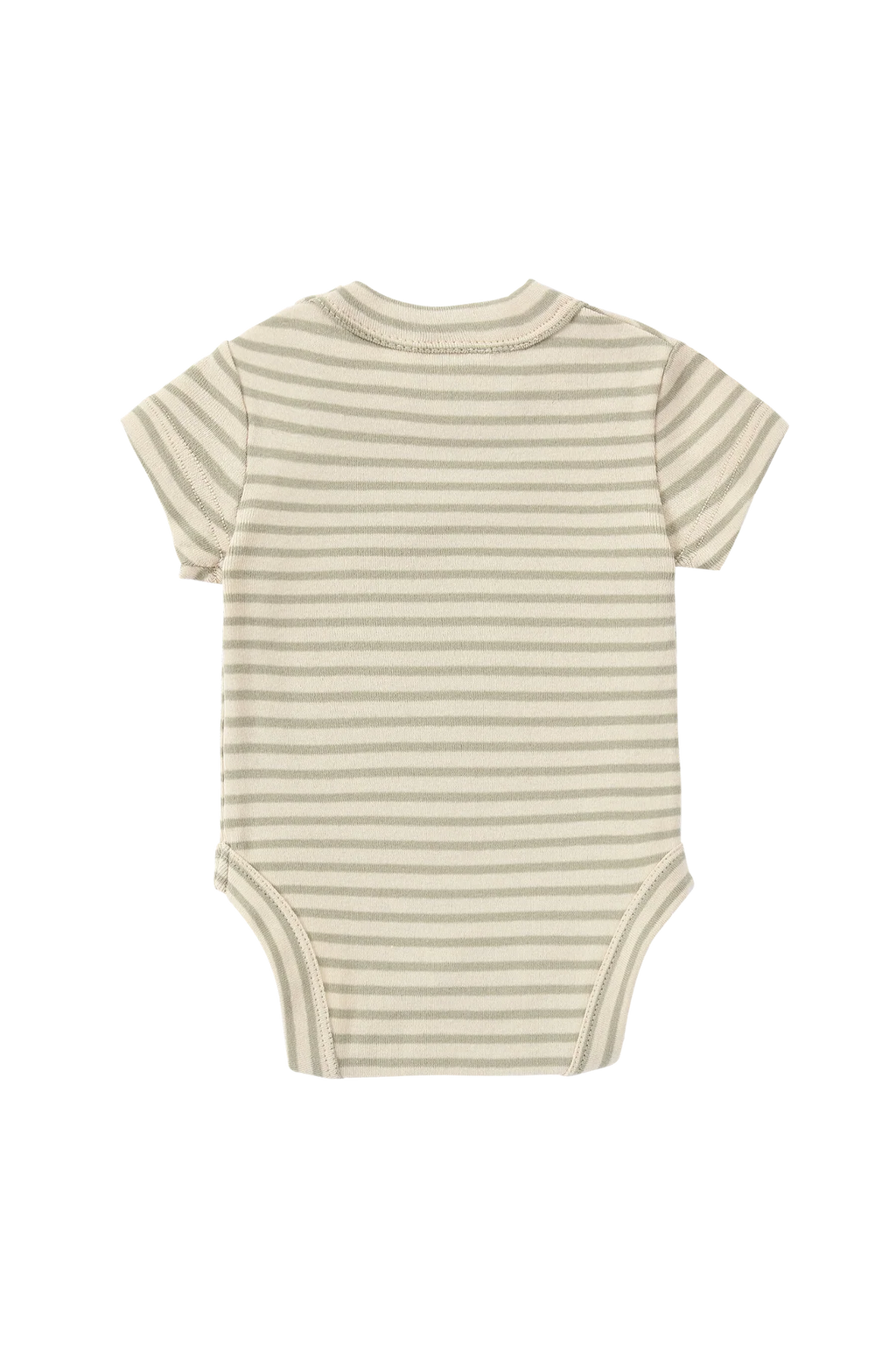 Classic S/S Suit Sage Stripe