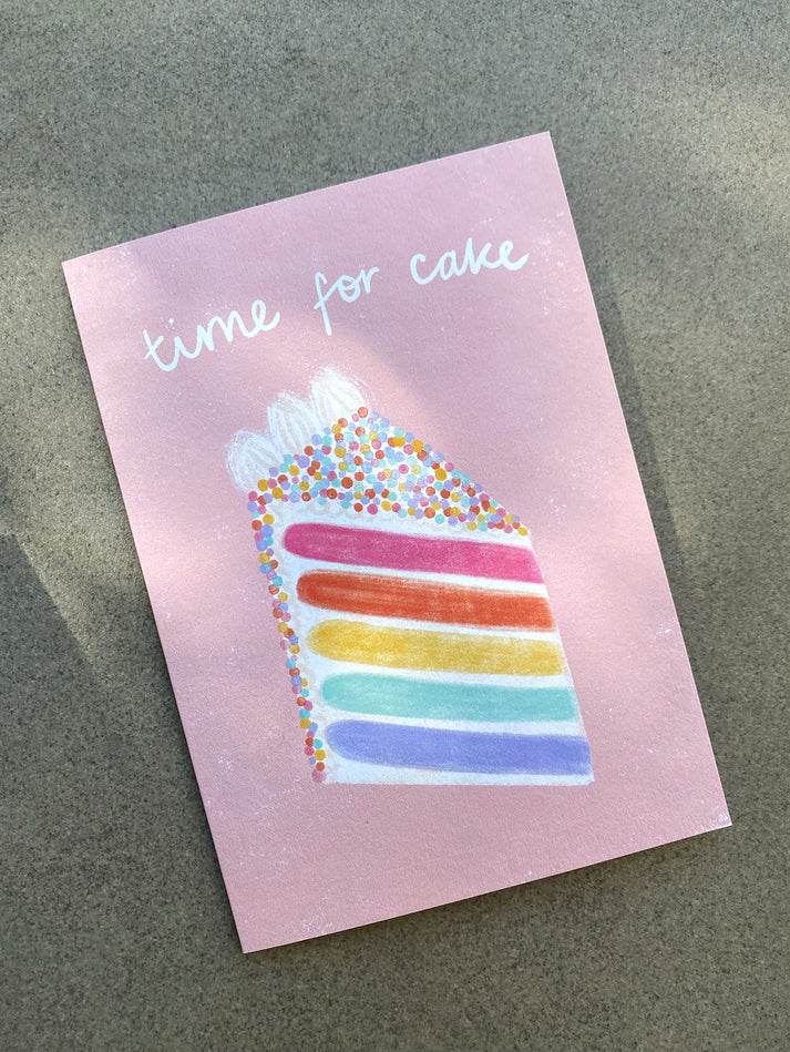 Time for cake Card