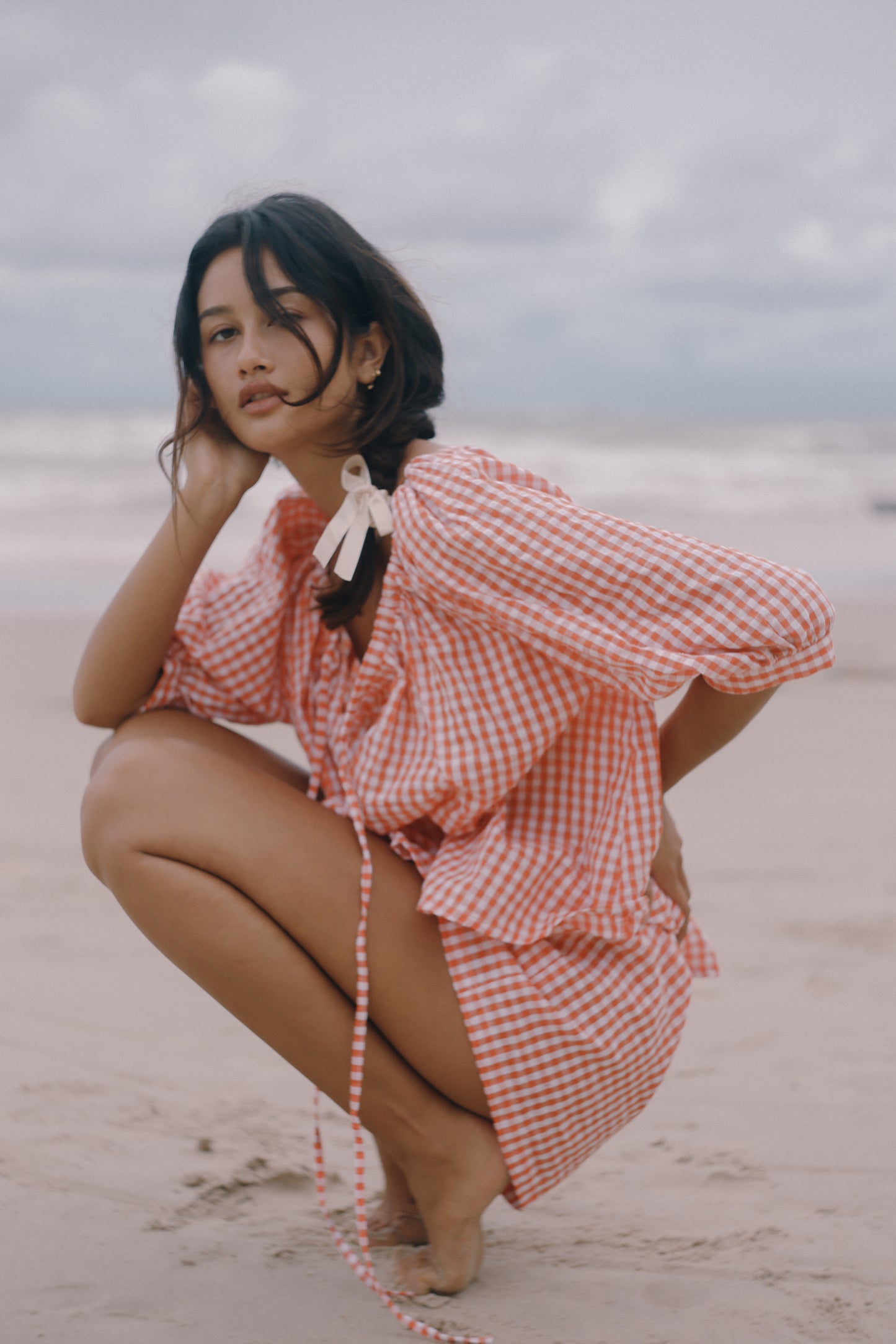 Chloe Blouse Starburst Gingham