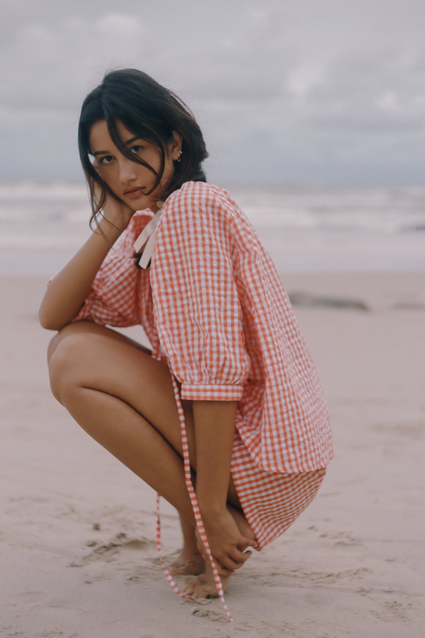 Chloe Blouse Starburst Gingham