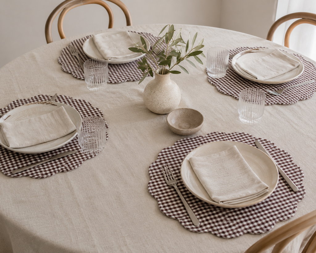 Laredo Cotton Placemat Cocoa