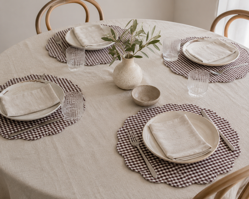 Laredo Cotton Placemat Cocoa