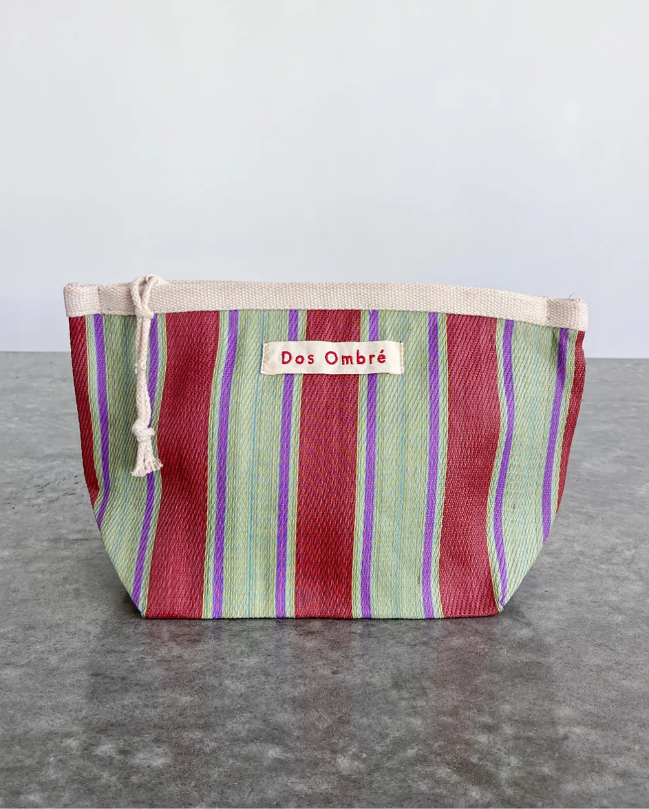 Bengali Clutch 006 Red Stripe
