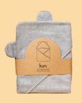 Hooded Towel Dusky Blue