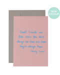 Evans Quote Card Pink