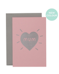 Mum Burst Pink Card