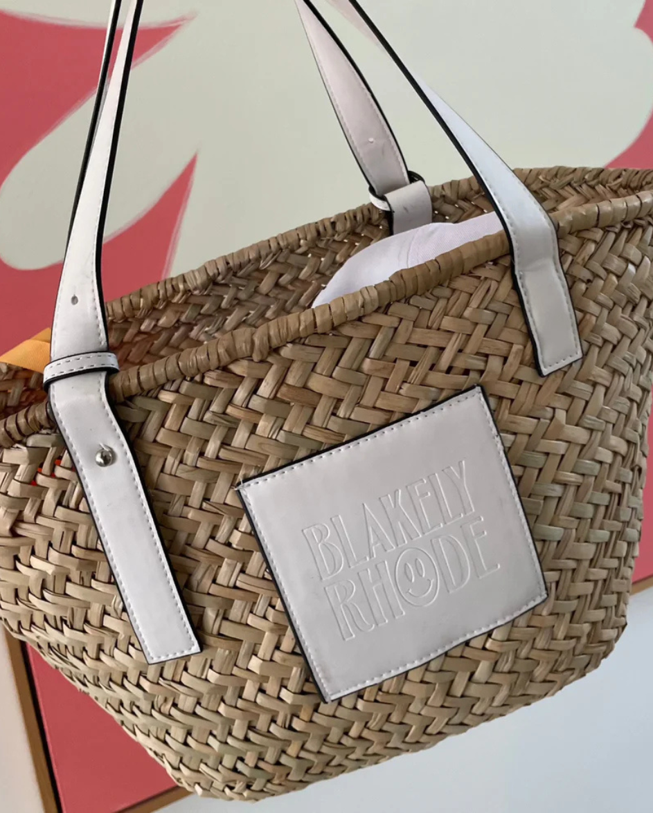 Betty Basket Bag White Strap L