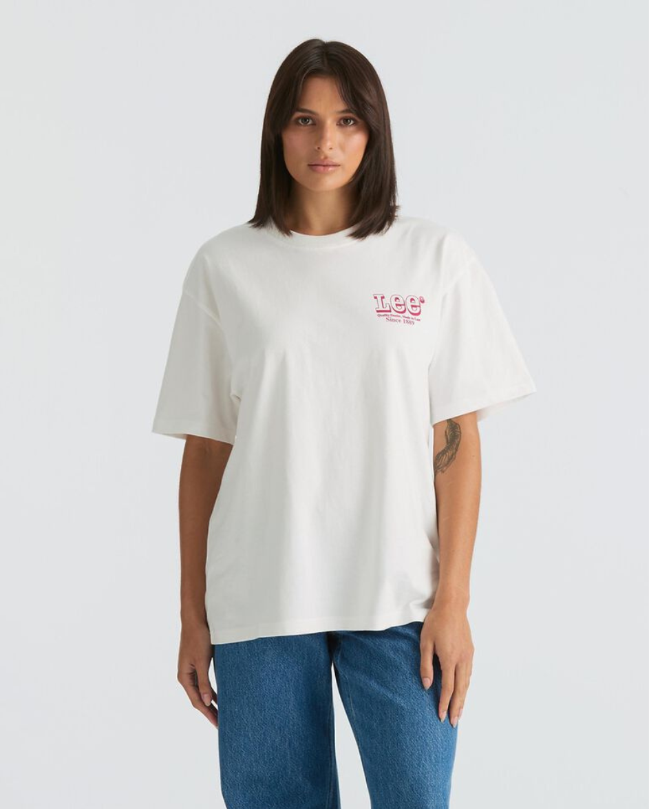 Pattern Room Baggy Tee White
