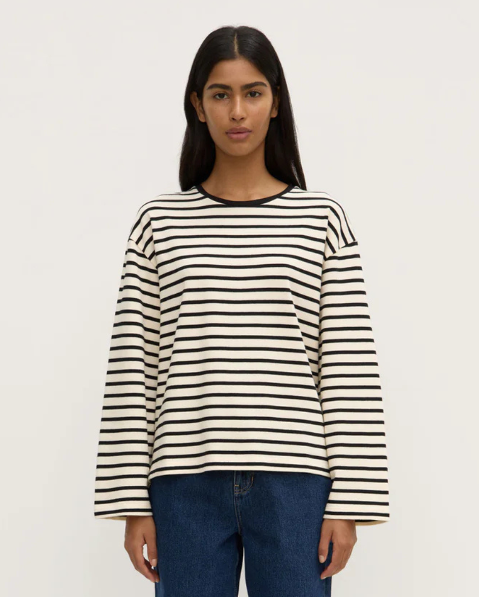 Devon Jersey Crew Stripe