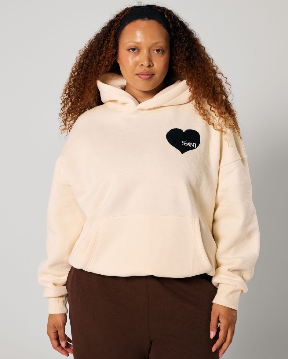 Heart Hoodie Butter