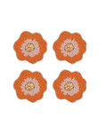 Flora Beaded Coasters S4