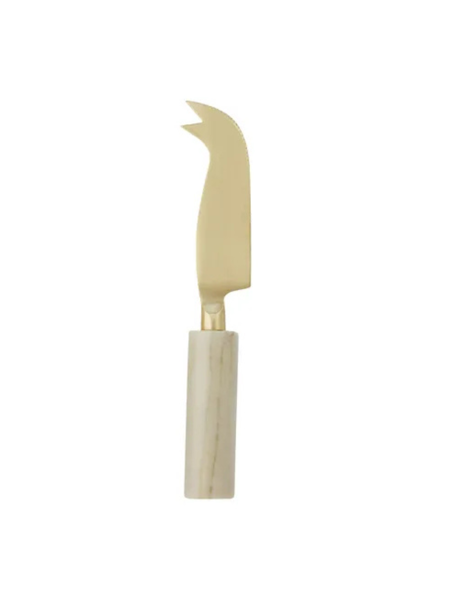 Eli Marble Knife Green Gold