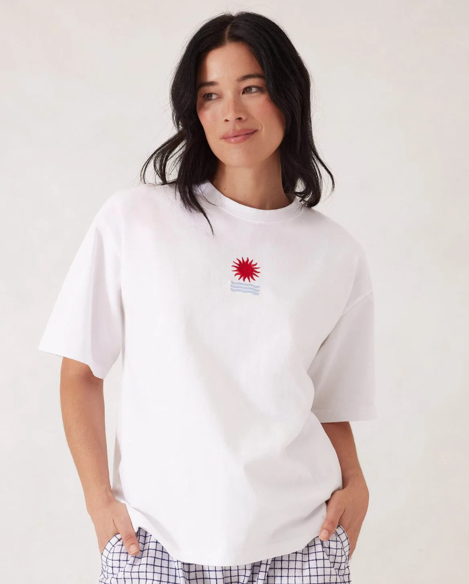 Tully Boyfriend Tee Horizon