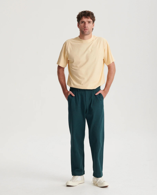 Mens Twill Pant Green