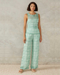 Seaside Pant Green Check