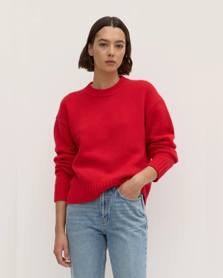 Beau Wool Merino Knit Goji