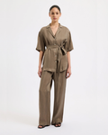 Seshni Tencel Pant Chestnut