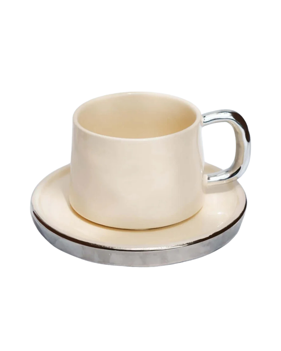 The Stevie Cup & Saucer Cream