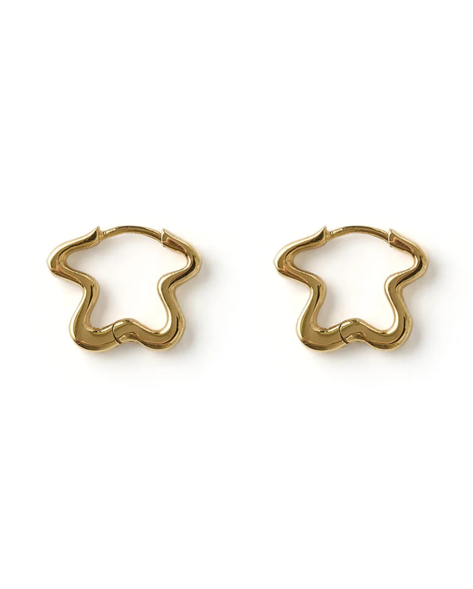 Pixie Gold Huggie Earrings