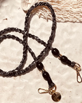 Black Bandana Crossbody Strap