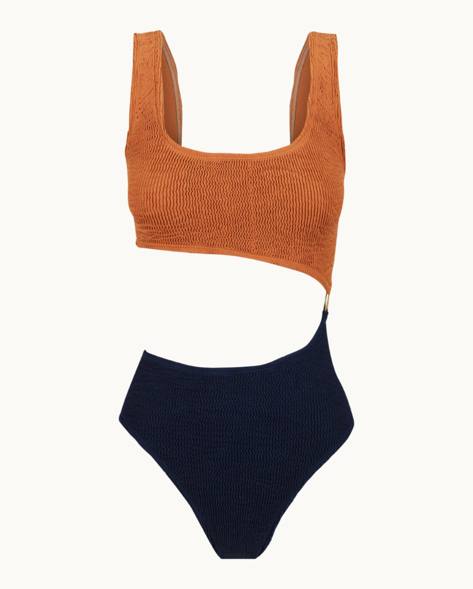Aquatic One Piece Navy Espresso