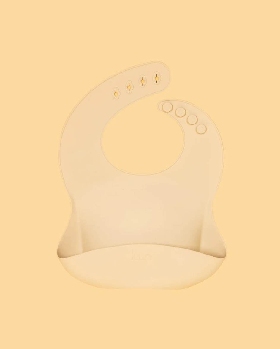 Silicone Bib Vanilla