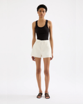 Mom Short Ecru