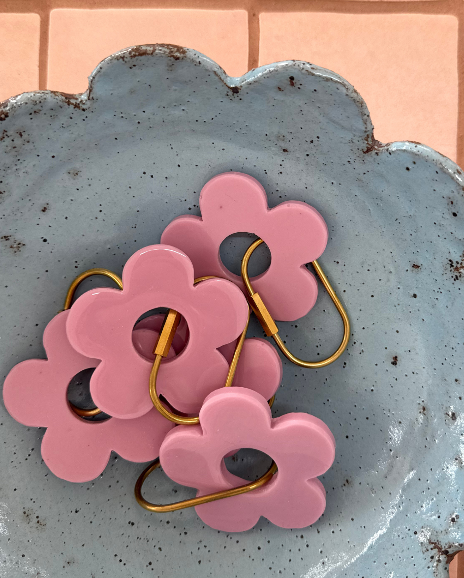 Handmade Daisy Keyring