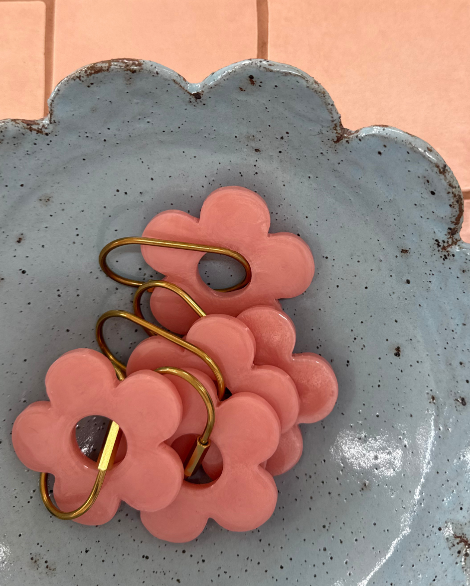 Handmade Daisy Keyring