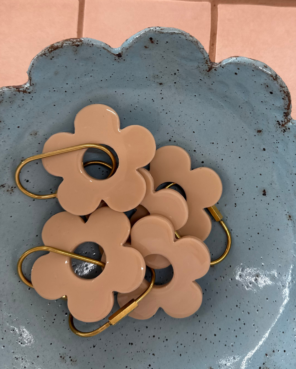 Handmade Daisy Keyring