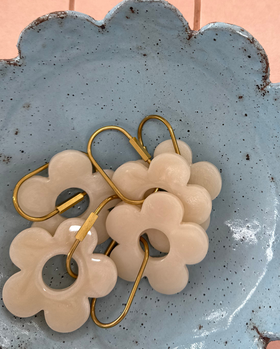 Handmade Daisy Keyring