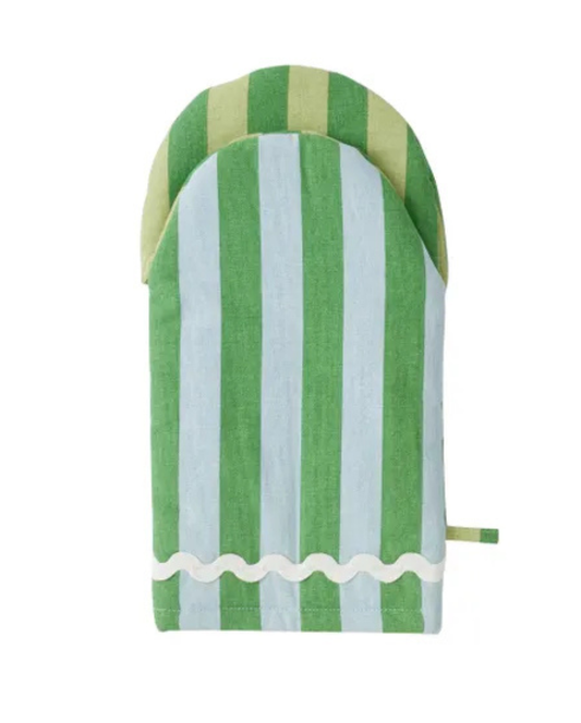 Carnivale Cotton Oven Glove  Green