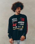 Signature Moto Tee Black