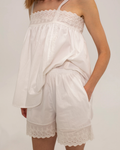 Women's Nella Lace Top White
