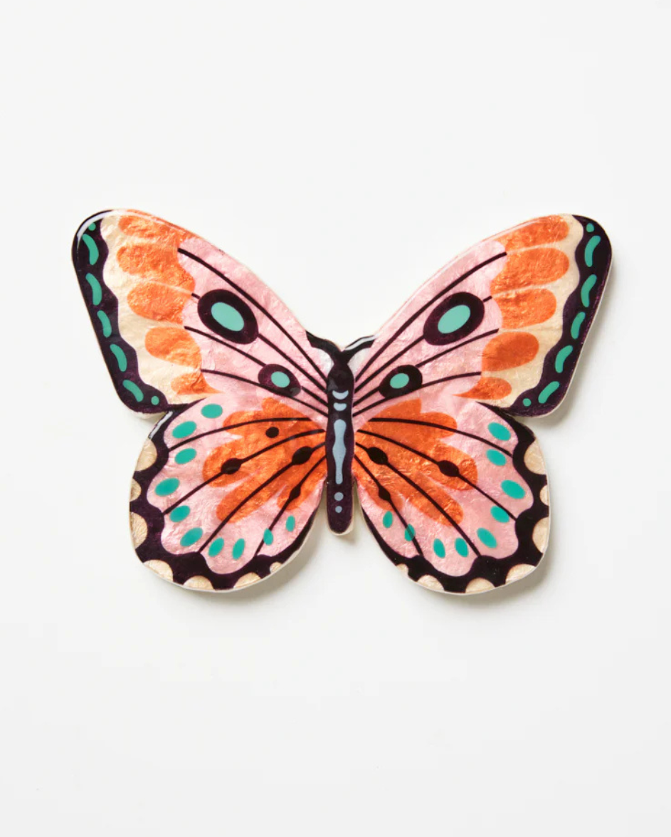 Canopy Butterfly Pink Wall Art