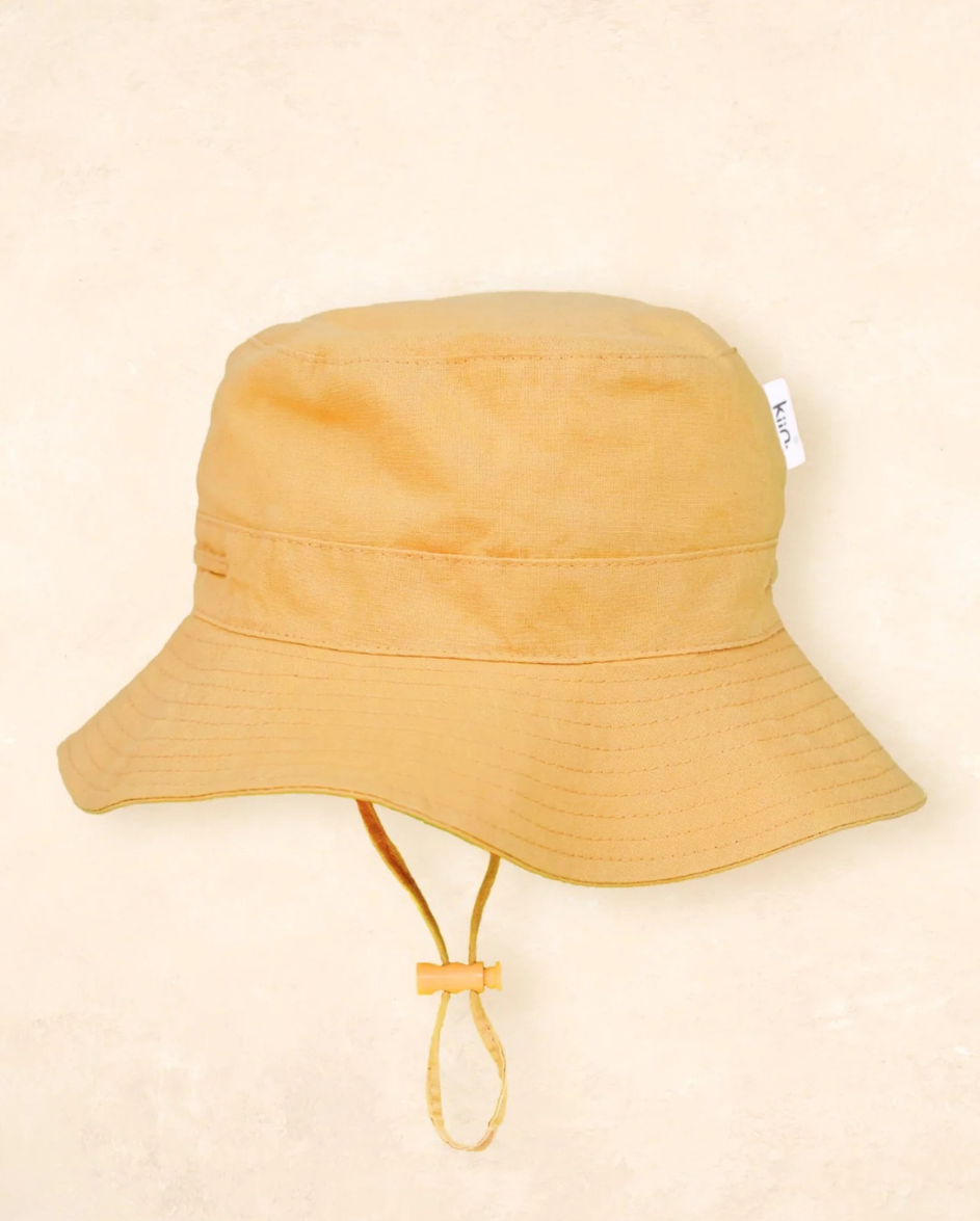 Cotton Sun Hat Golden Tan