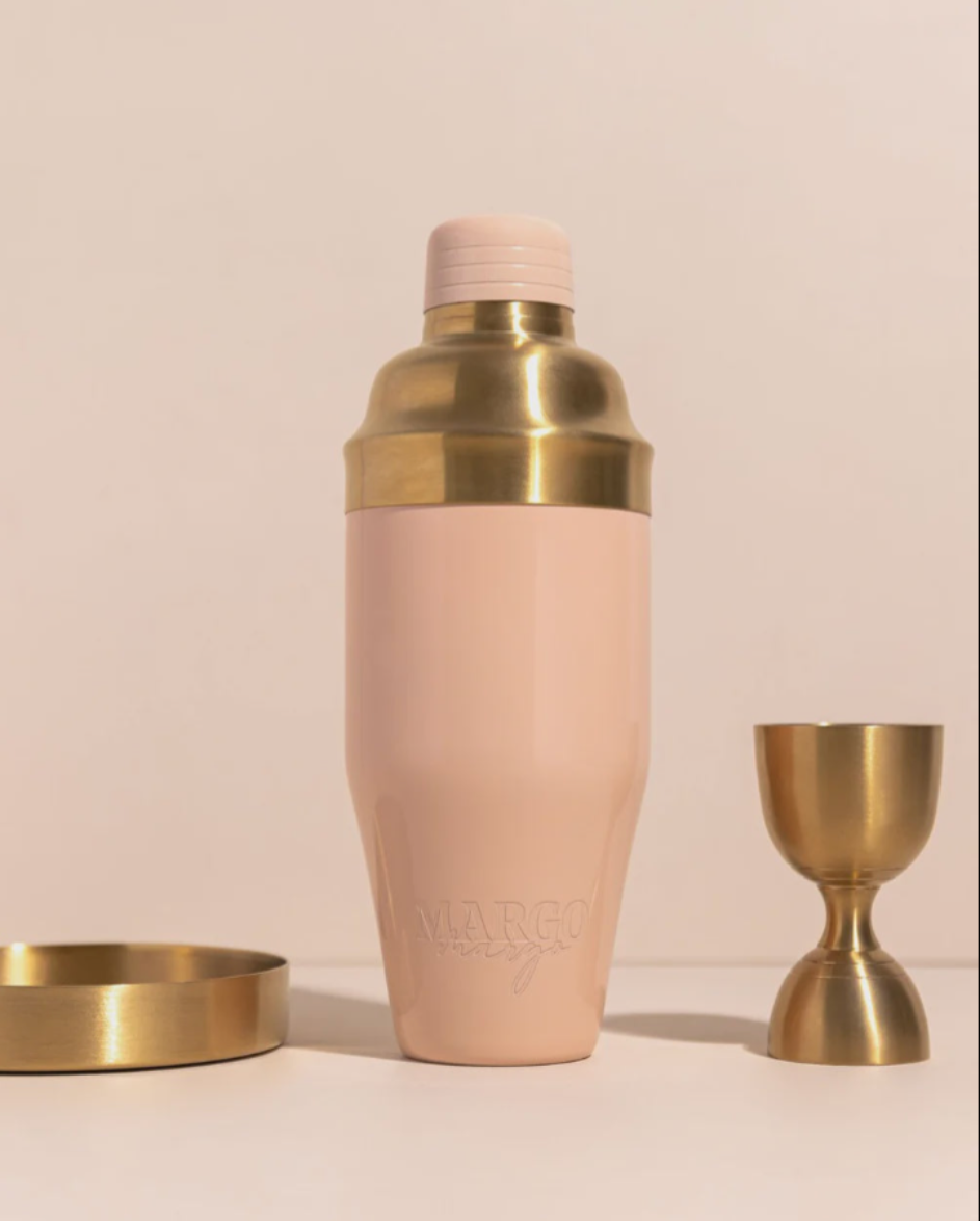 Peach Cocktail Shaker Set