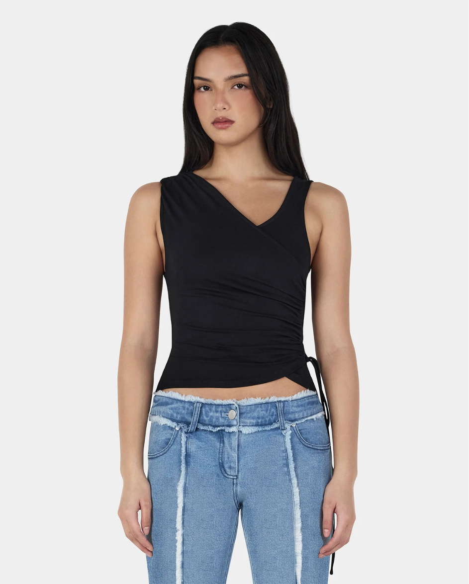 Rhonda ASYM Top Black