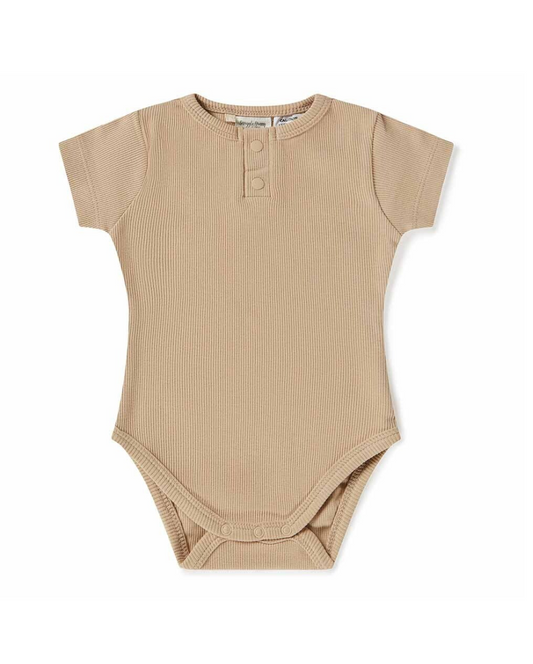 Pebble Stripe SS Bodysuit