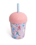 Mini Smoothie Cup & Straw Mermaids & Unicorns