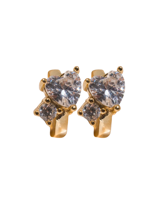 Lovers Gold Earrings