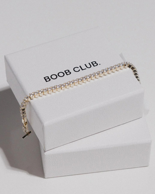 Serena Tennis Bracelet Gold