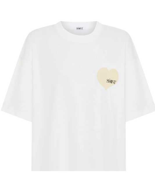 SŚAINT Kids Heart Tee Cream