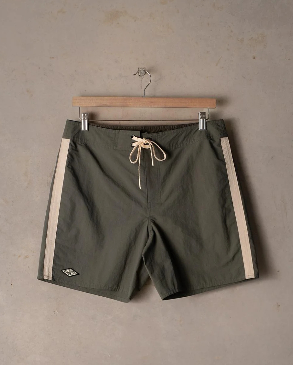 Ripstop Boardshort Dark Green