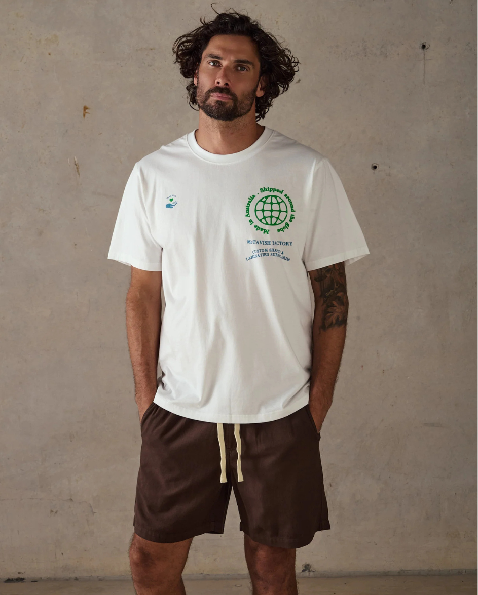 Global Tee White