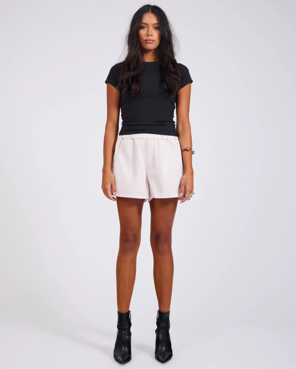 Funks High Waist Flippy Denim Shorts