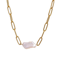 Isla Gold Pearl Choker